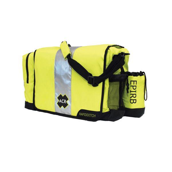 ACR RapidDitch Buoyant Abandon Ship Survival Gear Ditch Bag, High Visibility Yellow|2278