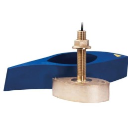 AIRMAR 1 kW 42 to 65 kHz Low85 to 135 kHz Medium Bronze Chirp-Ready Through-Hull Depth and Temperature Transducer | B265C-LM