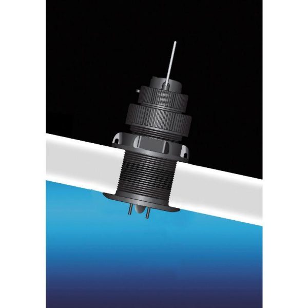 AIRMAR Smart ST850 9 to 16 VDC Plastic Low-Profile Through-Hull Speed and Temperature Sensor|ST850PV-N2