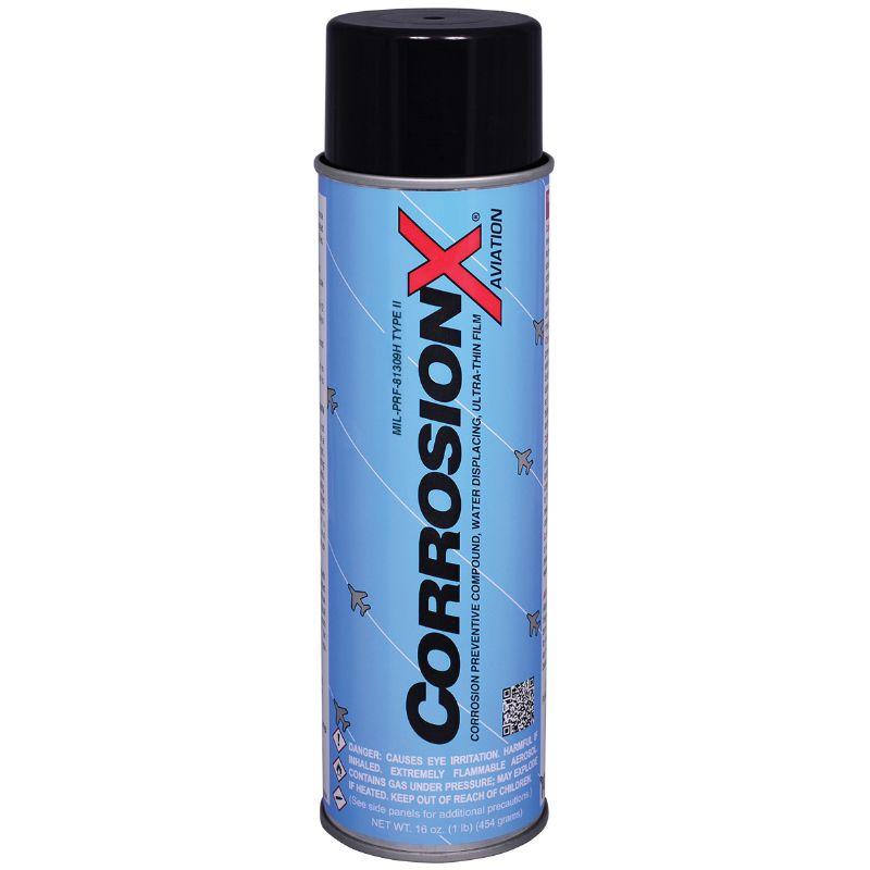 CORROSION TECHNOLOGIES CorrosionX 16 oz Aerosol Aviation Corrosion Inhibitor, Greenish Brown CASE OF 12 |80102