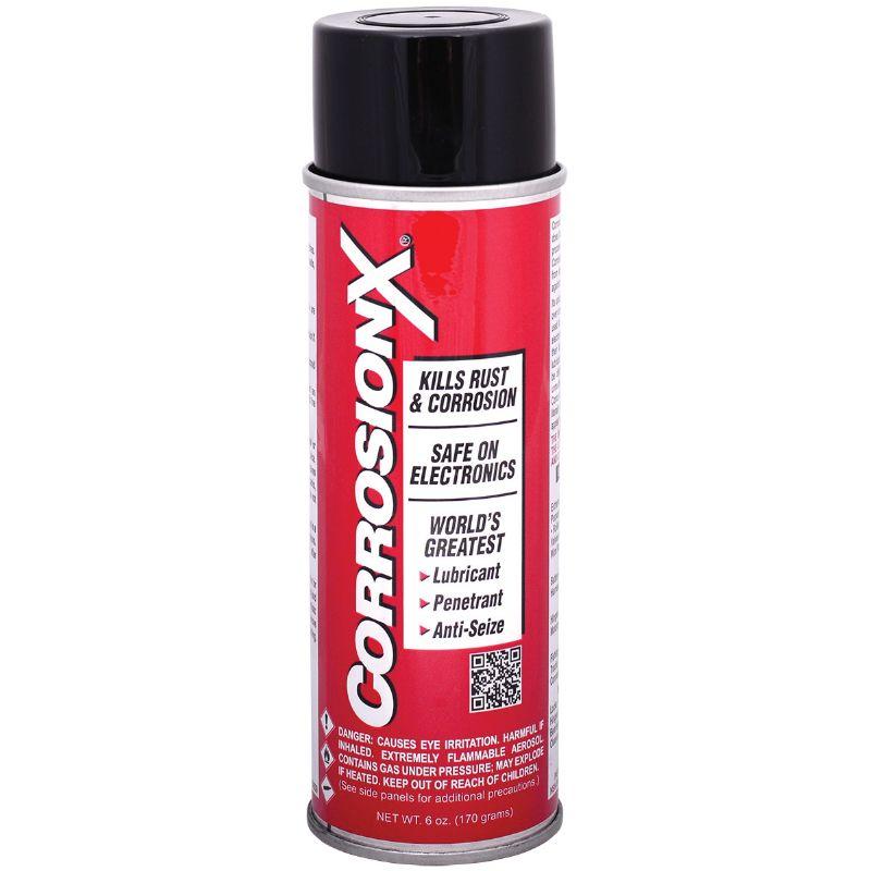 CORROSION TECHNOLOGIES CorrosionX 6 oz Aerosol Corrosion Inhibitor, Greenish Brown, 12 Per Case*** Special Order Minimum 12 Cans *** |90101/CASE