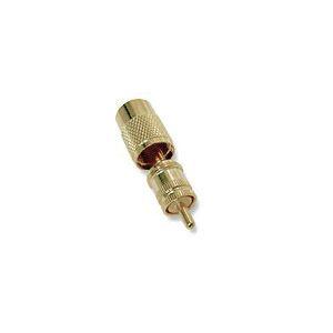 DIGITAL ANTENNA Mini-UHF Male to UHF Male Adapter, Gold | DA645G
