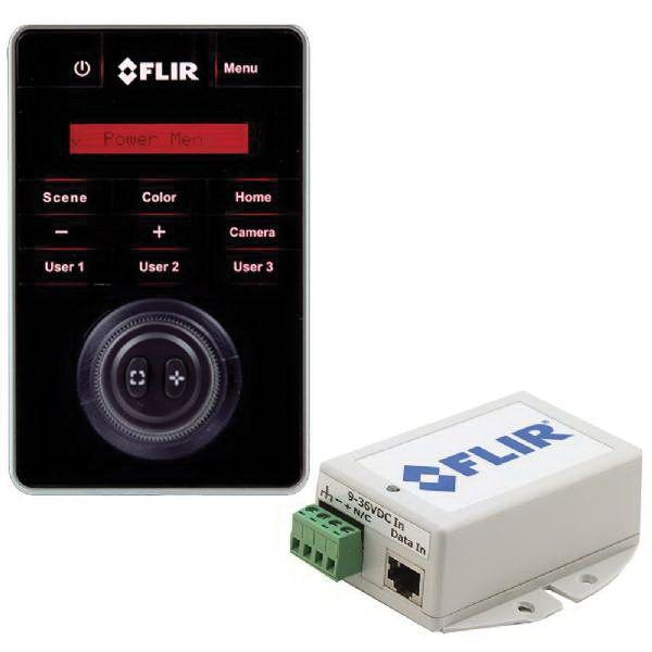FLIR T70478 JCU2 PoE Injector Kit (includes JCU2 mounting hardware PoE Injector and 25ft Ethernet RJ-45 to RJ-45 Cable) | T70478