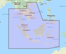FURUNO C-Map Wide Chart - Gulf of Martaban to Jakarta | MM3-VIN-203