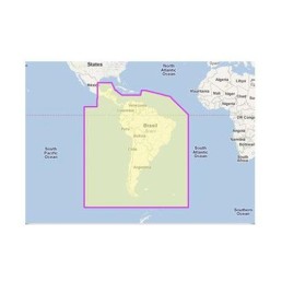 FURUNO C-Map Mega-Wide Chart - South America & Caribbean Seas | MM3-VSA-504