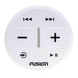 FUSION ARX70W ANT Wireless Stereo Remote for MS-RA70, MS-RA70N, MS-RA70NSX, MS-BB100 Stereo Active, PS-A302 Panel Stereo, RV-IN1501, MS-RA770, MS-RA670, MS-RA210 Marine Stereos, White|010-02167-01