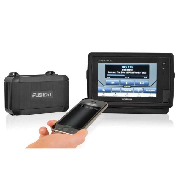 FUSION MSBB100 Marine Box with Bluetooth Wired Remote and NMEA 2000