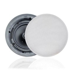 FUSION MS-CL602 6 in 120 W 6 Ohm 2-Way Full Range In-Ceiling Speaker, White|MS-CL602
