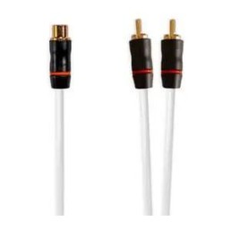 Fusion® RCA Splitter Cable, Female to Dual Male | 010-12895-00