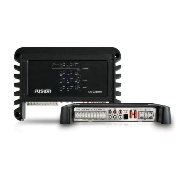 FUSION SG-DA51600 Signature Series 1600 W 5-Channel Class-D High Performance Marine Amplifier|010-01968-00