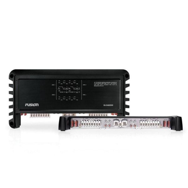 FUSION SG-DA82000 Signature Series 2000 W 8-Channel Class-D High Performance Marine Amplifier|010-02162-00