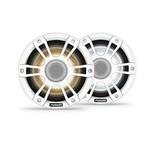 Fusion® Signature Series 3i Marine Speakers, 7.7″ 280-watt CRGBW Coaxial Sports White Marine Speakers (PAIR) | 010-02772-10