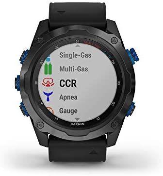 GARMIN Descent Mk2i Bundle, Titanium Carbon Gray DLC with Black Band Smart Watch | 010-02132-03