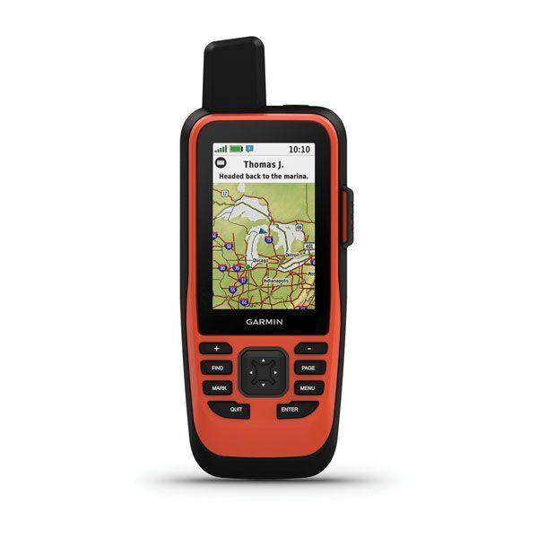 GARMIN GPSMAP 86i 3 in 240 x 400 pixel 65K Color TFT Transflective Display IPX7 Marine Handheld GPS with inReach Satellite Communication Capabilities | 010-02236-00