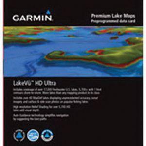 GARMIN LVUS100F BlueChart G3 MicroSD/SD Card Fishing Premier Freshwater Fishing Map, US|010-C1110-00