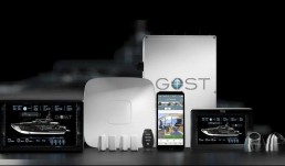 GOST Apparition + w/ next generation Nav-Tracker IDP Tracking Antenna. The Inmarsat Satellite based GPS Tracking component of the system is the NEW GOST Nav-Tracker IDP, a ruggedized marine grade sate