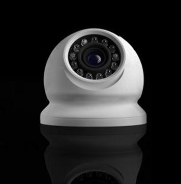 GOST Mini Ball 1080p Camera:1/3″ CMOS with ICR, Vandal Proof Water Resistant Camera, 1920(H) x 1080(V), Standard 3.6mm 2MP MI Lens, White Color, IR Distance 10m. 12 Infrared LED Mini-Ball, Camera Dim: