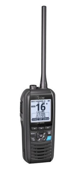 ICOM 6W portable marine VHF with GPS w/ AIS RX/MOB and DSC | M94D/21