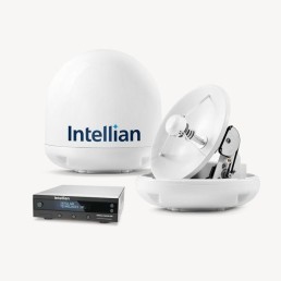 Intellian i3 Linear System with 37cm (14.6 inch) Reflector & Universal Quad LNB | B4-309Q