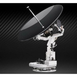 INTELLIAN V100 Ku-Band Maritime Stabilized Antenna with PLL LNB, 59.63 in H x 54.33 in Dia, 41 in Reflector|V3-11B-PLW - TRUCK FREIGHT CHARGES APPLY