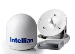 Intellian v100/t100W Empty Dome and Baseplate Assembly (Ku-band Only) | V3-8051
