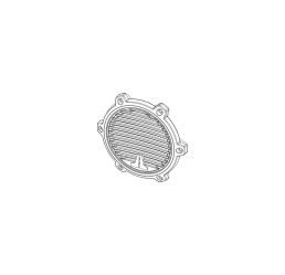 JL AUDIO SGR-M100-CG-WH-RP White Classic Grille for M100 | 41011