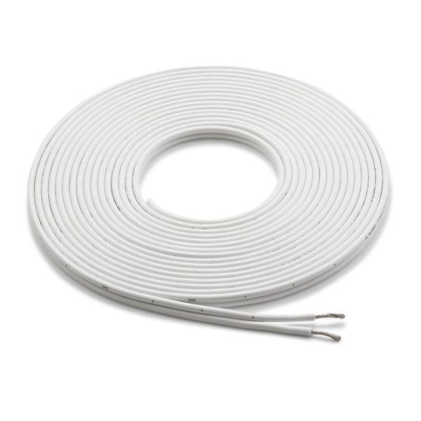 JL AUDIO 12 AWG Tinned Oxygen Free Copper Premium Marine Parallel Conductor Speaker Cable, White, 380 ft | 90254