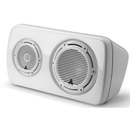 JL AUDIO M103EWS-CG-WH-L 100 W 4 Ohm 3-Way Left-Side Sealed Enclosed Speaker System, Gloss White | 90137