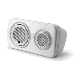JL AUDIO M103EWS-CG-WH-R 100 W 4 Ohm 3-Way Right-Side Sealed Enclosed Speaker System, Gloss White | 90136