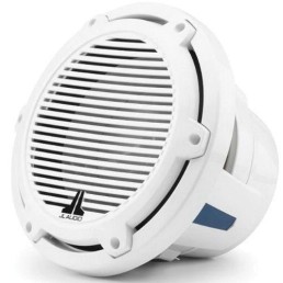JL AUDIO M6-10IB-C-GwGw-4 10 in 250 W 4 Ohm Infinite Baffle Marine Subwoofer Driver, Gloss White Trim Ring and Classic Grille | 93633