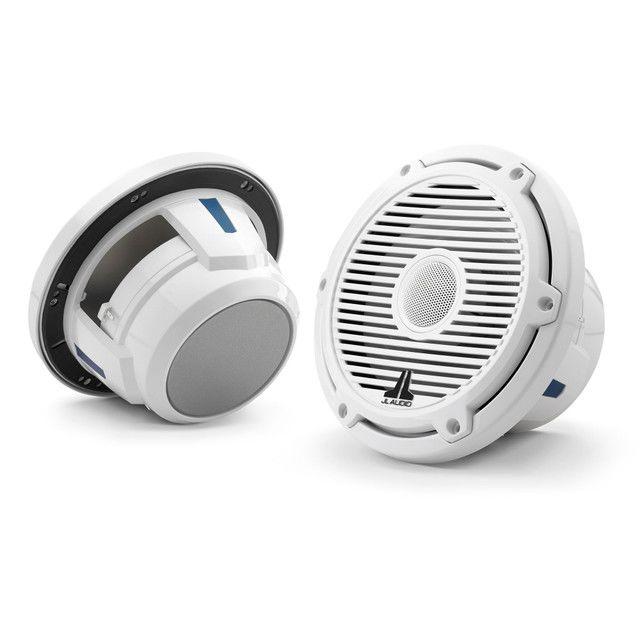 JL AUDIO 93688,  M6-770X-C-3GW, 7.7-inch Coaxial Speaker,1″ WHITE silk dome tweeter, White Trim Ring (Gw), White Grille (Gw)