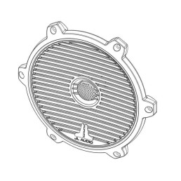JL AUDIO White Classic Grille/Tweeter Assembly for M770 Coaxial Speaker | 41216