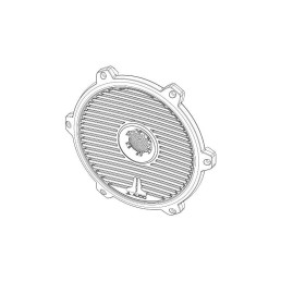 JL AUDIO White Classic Grille/Tweeter Assembly for M880 Coaxial Speaker | 41220
