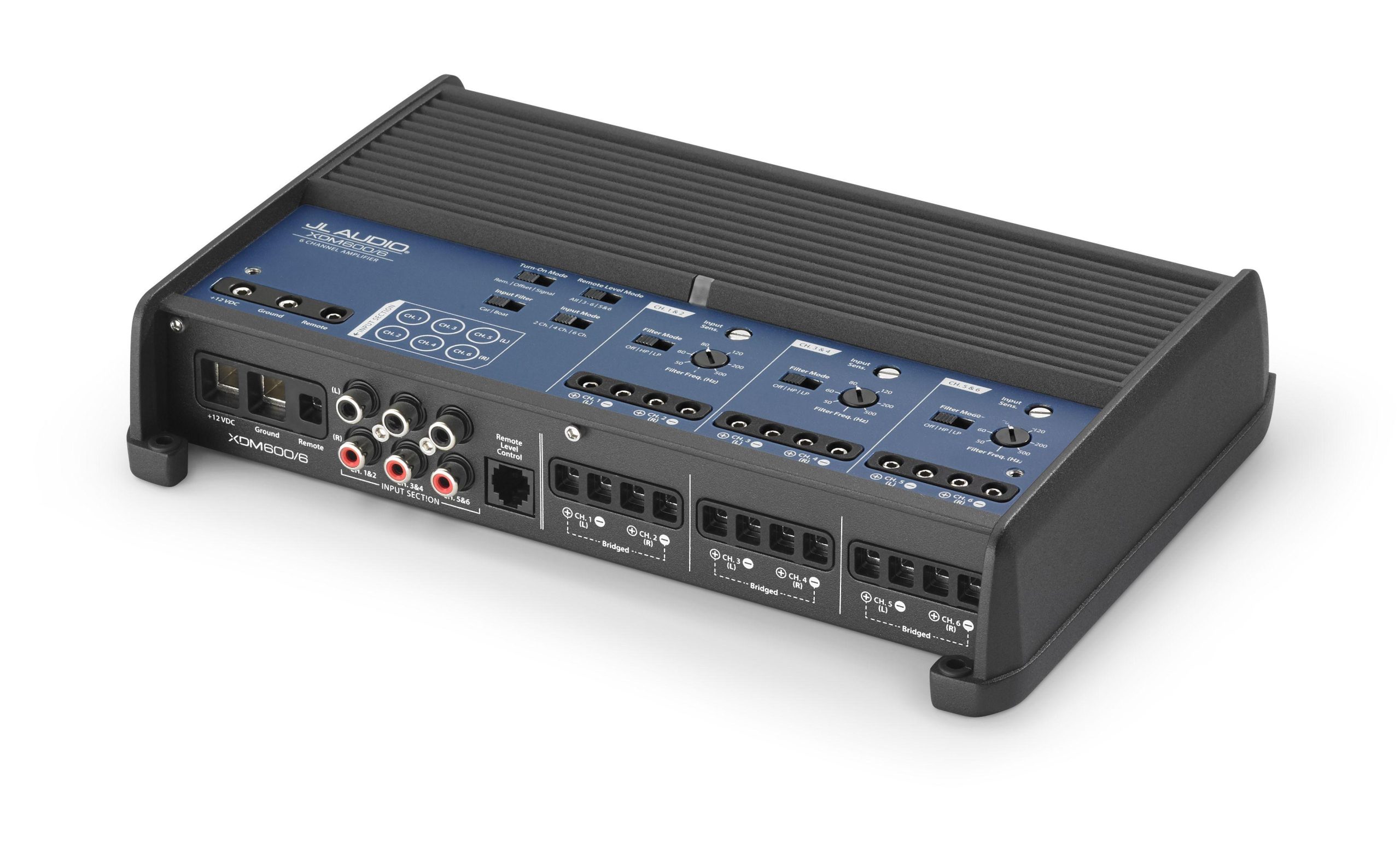 JL Audio XDM-Series : 600W, 6-Ch Full-Range Amplifier Made for Marine | 98684