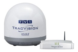 TracVision TV5 with IP-enabled TV-Hub B; Linear Universal Quad-output LNB with Manual Skew | 01-0364-04