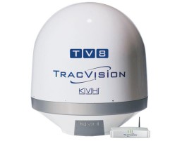 TracVision TV8 with IP-enabled TV-Hub B; Linear Universal Quad-output LNB with AutoSkew & GPS SHIPPING CHARGES APPLY | 01-0386-04