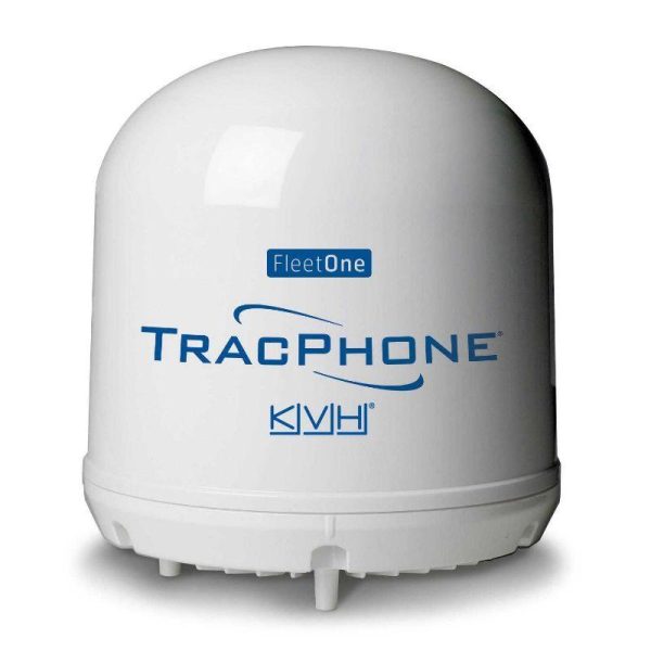 KVH TracPhone Fleet One; Compact Dome; with 10 m (32 ft) Antenna Cable | 01-0398 - SHIPPING CHARGES MAY APPLY