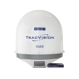 KVH TracVision HD11 42 dBW Ku-Band 45 dBW Ka-Band Satellite TV Antenna System with IP Antenna Control Unit| 01-0343-01 - SHIPPING CHARGES APPLY