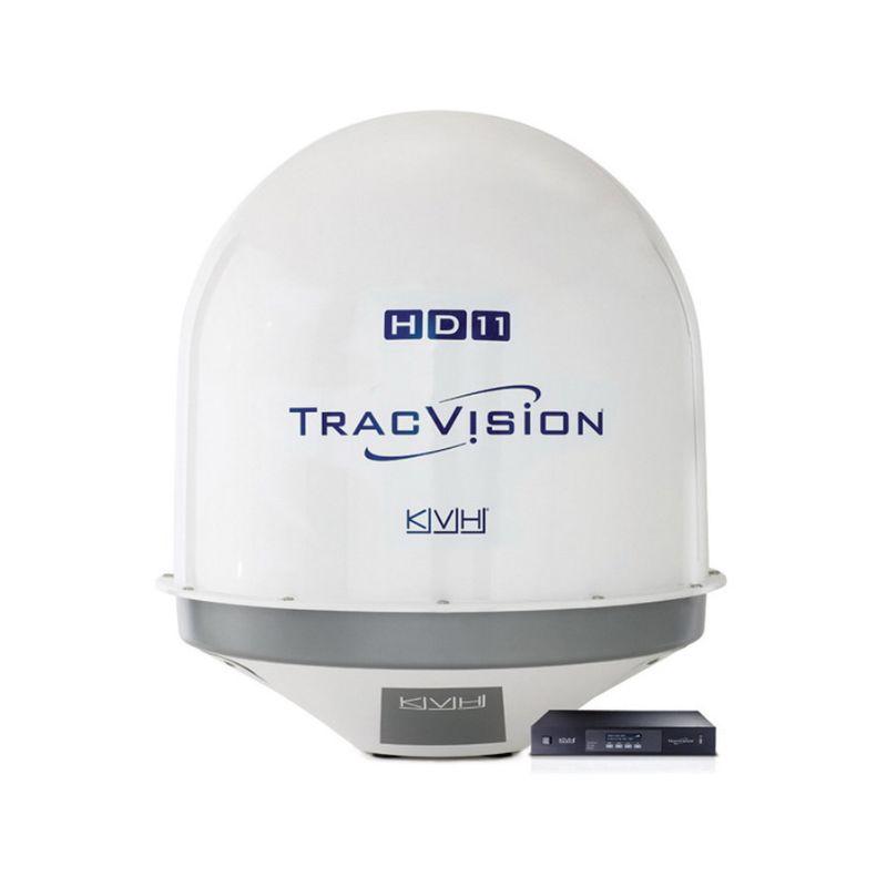 KVH TracVision HD11 42 dBW Ku-Band 45 dBW Ka-Band Satellite TV Antenna System with IP Antenna Control Unit|  01-0343-01 – SHIPPING CHARGES APPLY