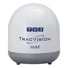KVH Empty Dome and Baseplate for TracVision TV3 Satellite Television System|01-0370