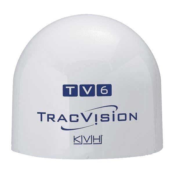 KVH S72-0641, TOP COVER DOME WITH DECALS FOR TV6 | S72-0641