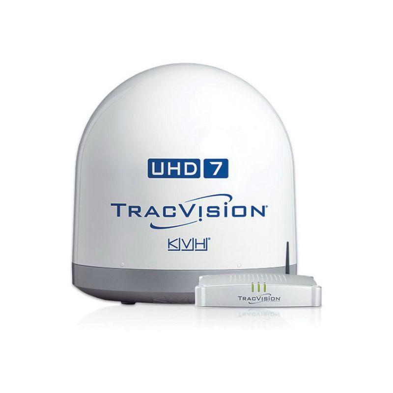 KVH TracVision DIRECTV Ultra HD and 4K Maritime Satellite TV Antenna System for Commercial Vessels in North and Central America, Caribbean Regions | 01-0339-04 – FREIGHT CHARGES APPLY