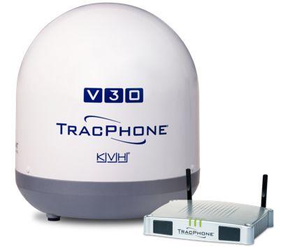 KVH KVH TracPhone V30 – 6 Mbps Marine VSAT System | 01-0432-01 *ON SALE*
