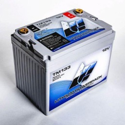 LITHIUM PROS LiFePO4 Battery, 12.8V/33 Ah (Trolling/Deep cycle, Grp U1) | TM133 - AVAILABLE FOR DROP-SHIP. FREE FREIGHT.