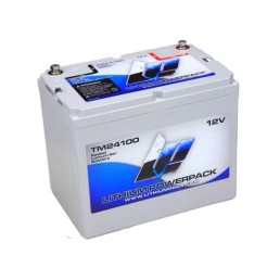 LITHIUM PROS LITHIUM PROS LiFePO4 Battery, 12.8V/100 Ah (Trolling/Deep cycle, Grp 24) - AVAILABLE FOR DROP-SHIP. FREE FREIGHT. | TM24100 | TM24100
