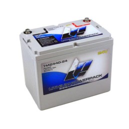 LITHIUM PROS LiFePO4 Battery, 25.6V/40 Ah (Trolling/Deep cycle, Grp 24) | TM2440-24 - AVAILABLE FOR DROP-SHIP. FREE FREIGHT.