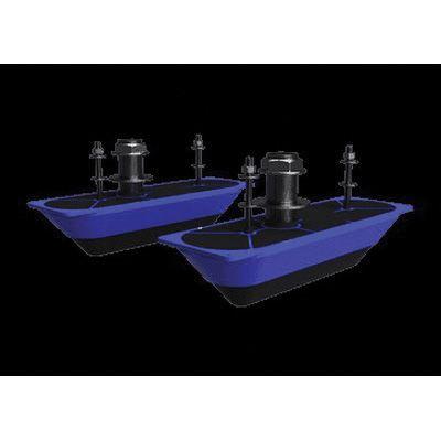 LOWRANCE StructureScan 3D 500 W 455 kHz Stainless Steel 9-Pin Thru-Hull Mount Dual Transducer|000-13560-001