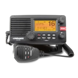 LOWRANCE Amber Backlight Link-8 Fixed Mount VHF Marine Radio with DSC|000-10789-001