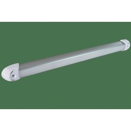 LUMITEC Rail2 12 W 10 to 30 VDC 360 Lumens Dimmable LED Utility Light, Brushed, Warm White | 101242