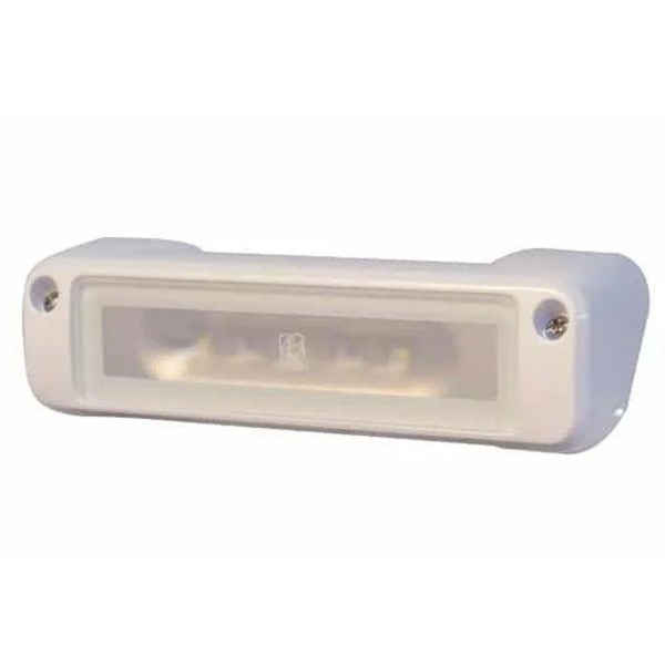 LUMITEC 16 W 10 to 30 VDC 1000 Lumens Perimeter LED Flood Light, White/Blue Dimming, White|101476